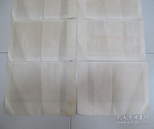 沙家浜及紅色娘子軍 樣板戲年畫宣傳畫,差品,原對(duì)開裁成單圖